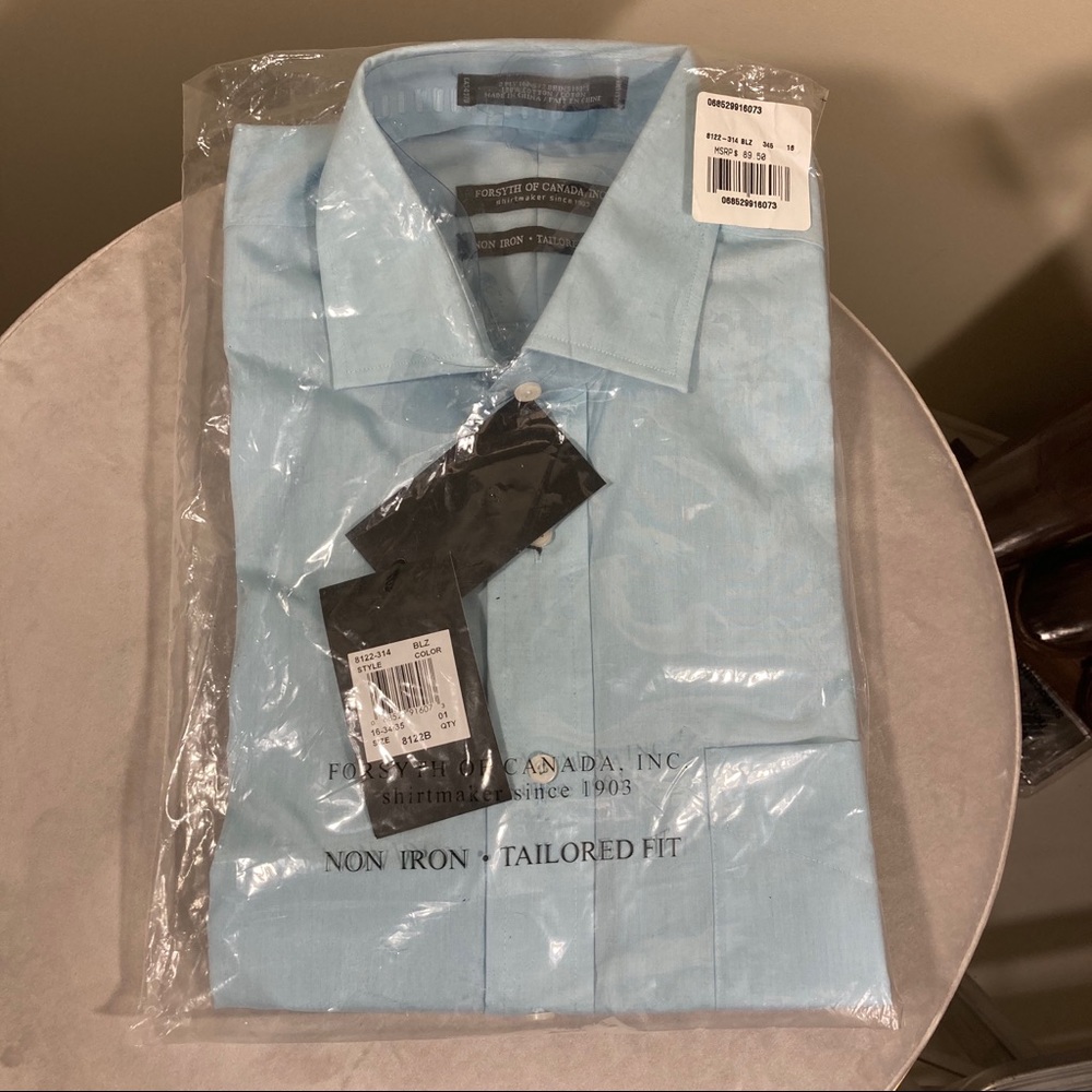 Forsyth of Canada Tailored Non-Iron Dress Shirt 16